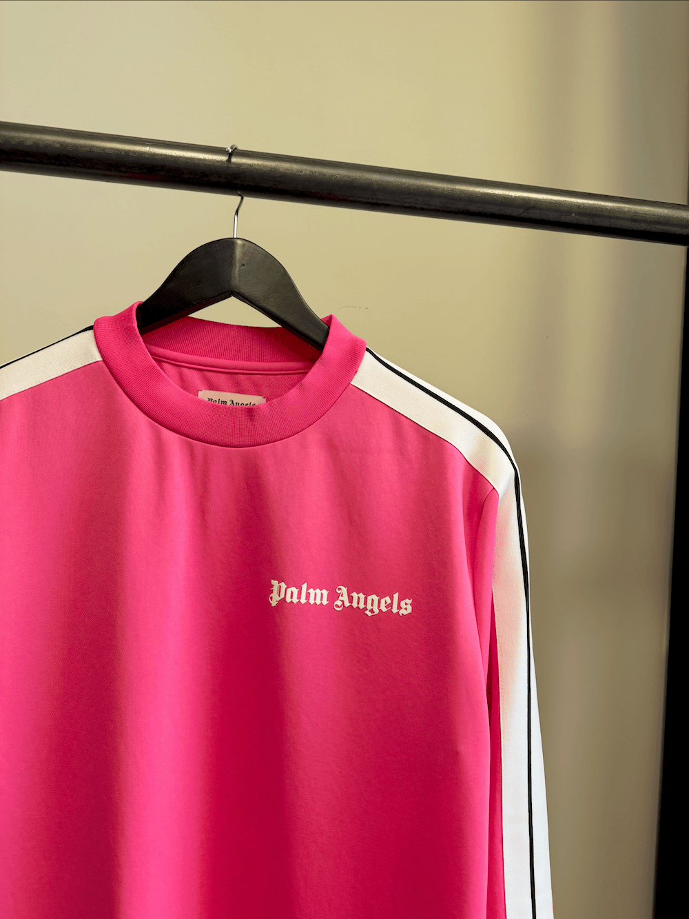 Palm Angels tape sleeve crewneck