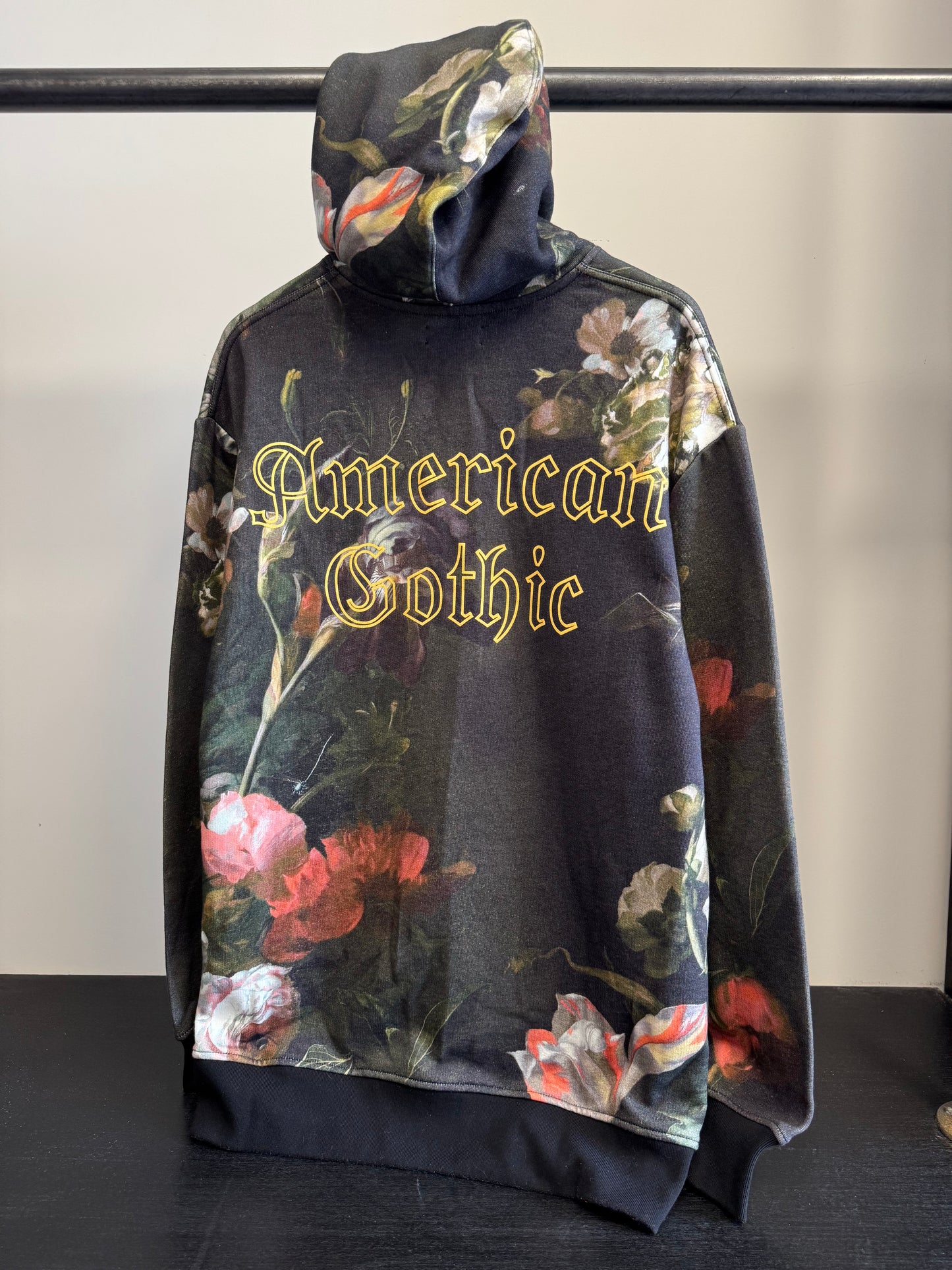 Palm Angels gothic Hoodie popover