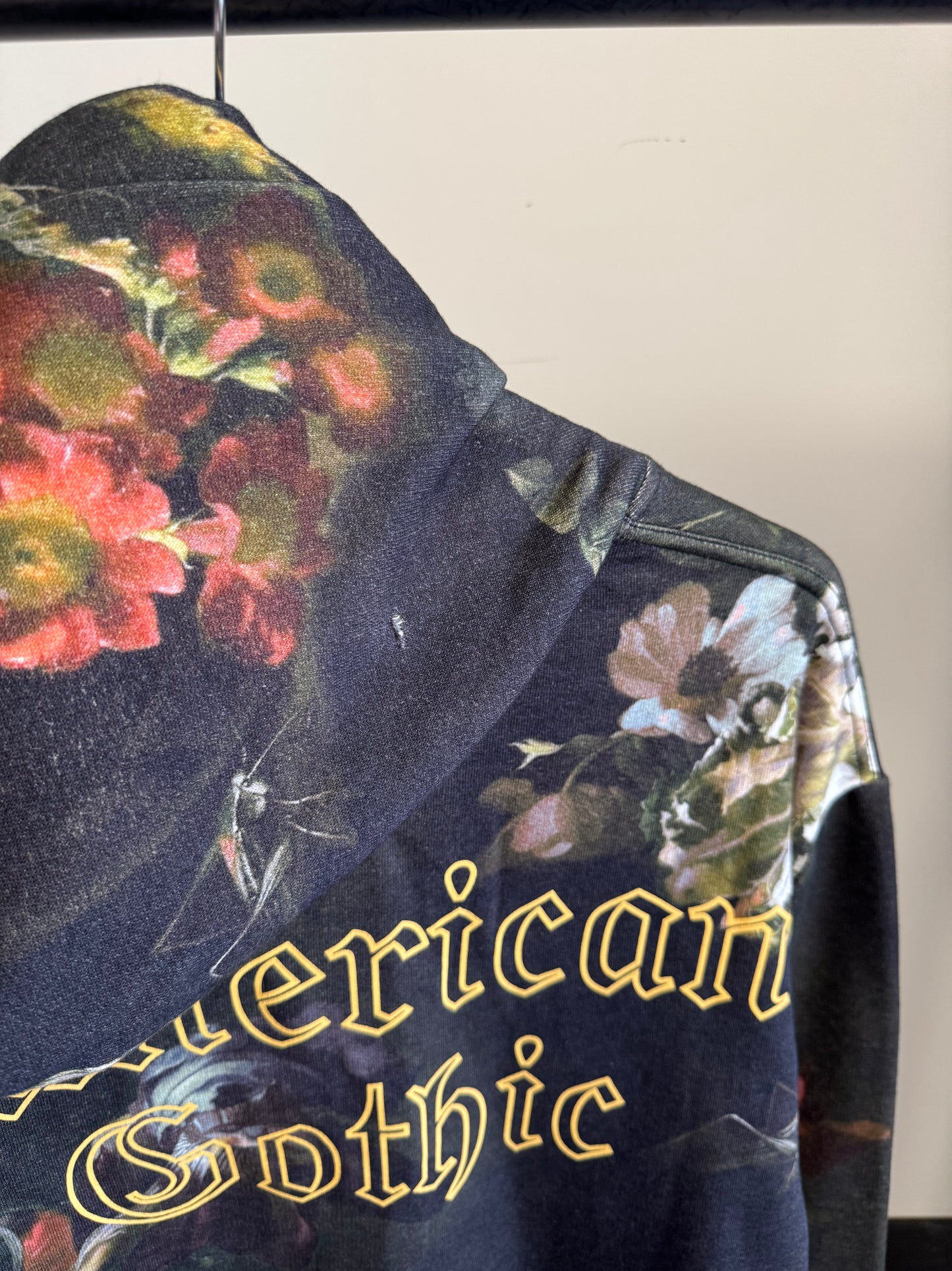Palm Angels gothic Hoodie popover
