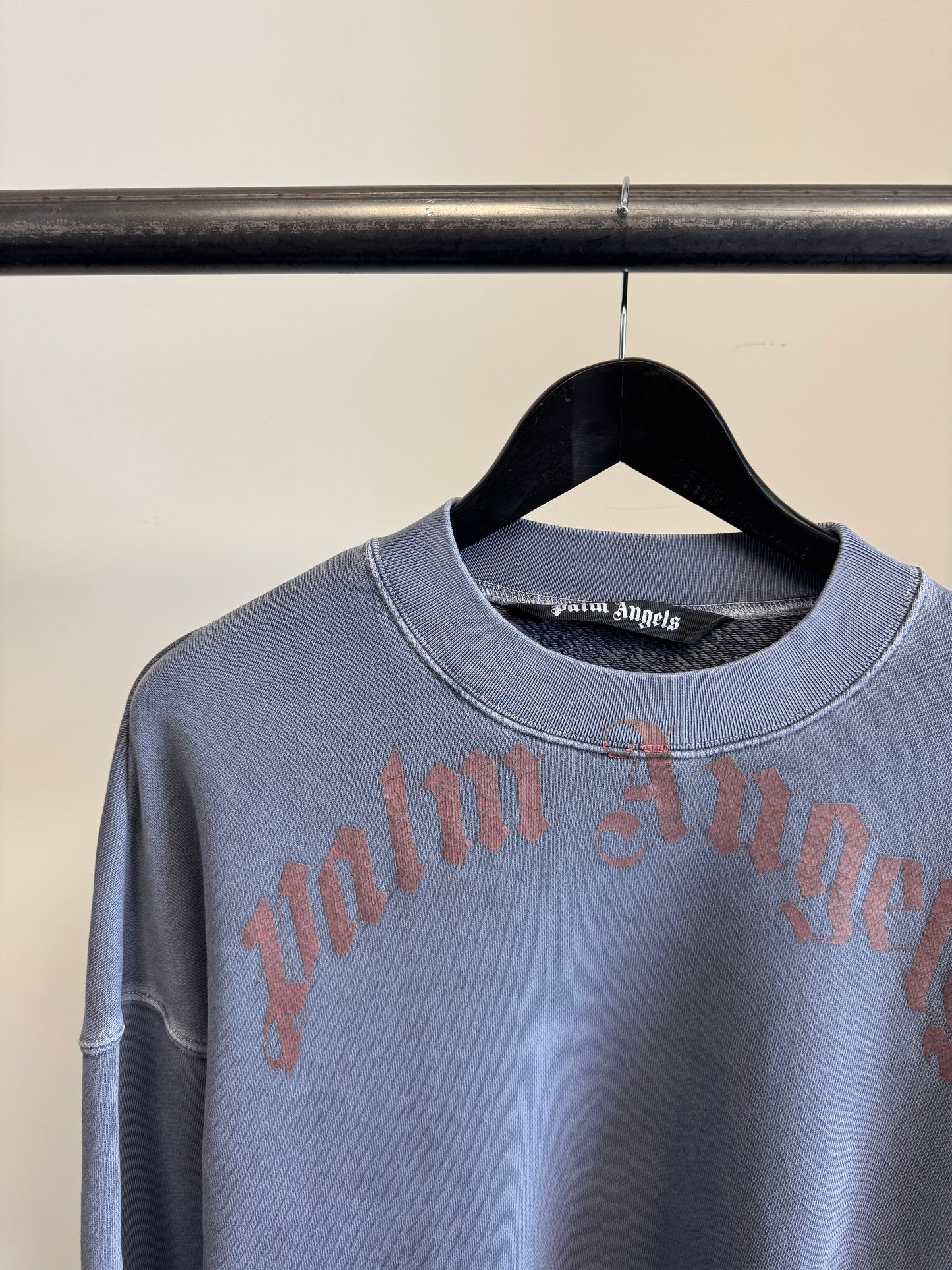 Vintage Wash Curved Crew Sweat