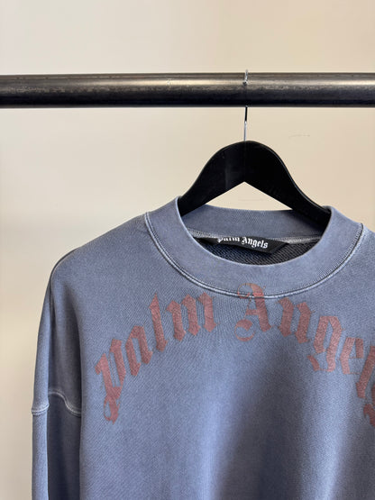 Vintage Wash Curved Crew Sweat