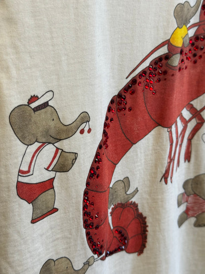 Lanvin Paris X BABAR  book of colours crystal T-shirt